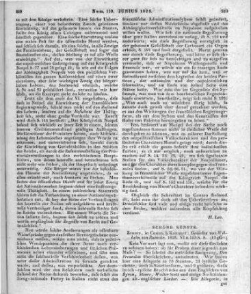 Rumohr, W: Gedichte. Zerbst: Kummer 1828