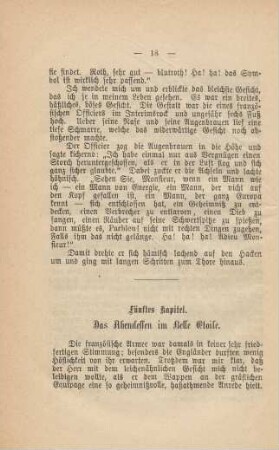 Fünftes Kapitel. Das Abendessen im Belle Étoile
