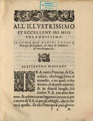 Compendio dell'heroica arte di Cavalleria