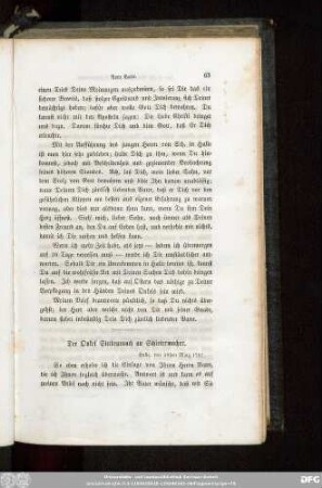 Der Onkel Stubenrauch an Schleiermacher. Halle, den 30sten März 1787.