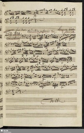 289. Aria: Eccovi l'impresario quel galantuom sincero / Paisiello, G.