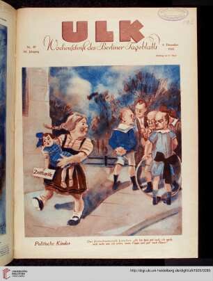 Hefte 49-52, Dezember 1925