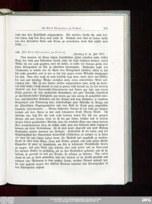 166. [An Graf Alexander zu Dohna.]