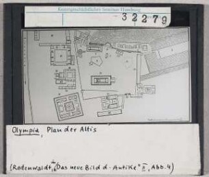 Olympia: Plan der Altis