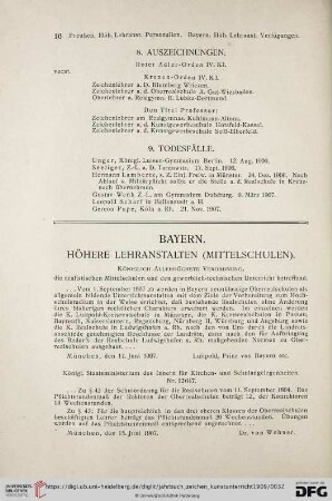 4: Bayern : höhere Lehranstalten (Mittelschulen)