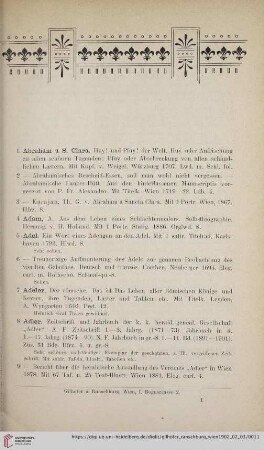 Katalog einer werthvollen Bücher-Sammlung (Nr. 1 - 1609)