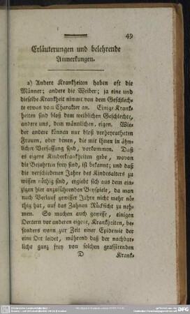 Erläuterungen und belehrende Anmerkungen