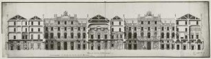 Dresden, 5. Entwurf zum Schlossbauprojekt, Längsschnitt