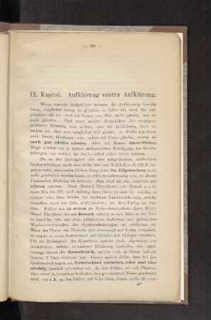 IX. Kapitel. Aufklärung contra Aufklärung.