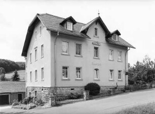 Struppen-Thürmsdorf : Struppen-Thürmsdorf. Wohnhaus (Haus Dominika), Thürmsdorfer Straße 25. Straßenansicht
