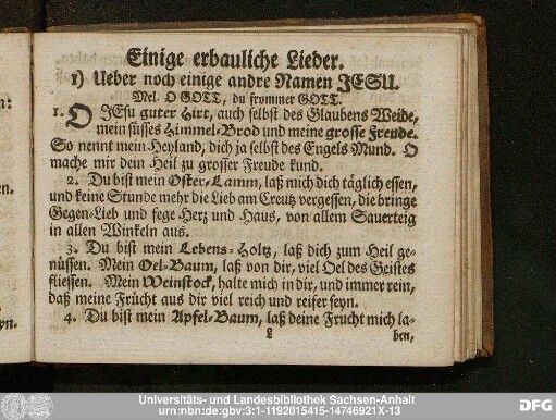 Einige erbauliche Lieder.