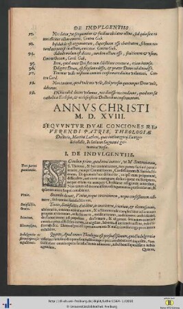 Annus Christi M.D.XVIII.