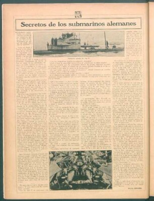 Secretos de los submarinos alemanes