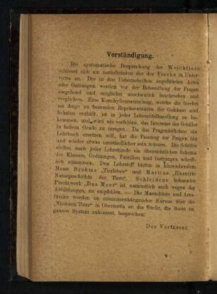 Verständigung
