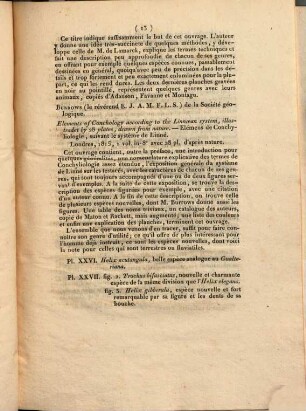 Concordance systematique, pour les Mollusques terrestres et fluviatiles de la Grande-Bretagne