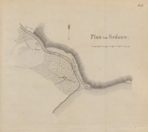 Pl. II. Plan van Sedouw