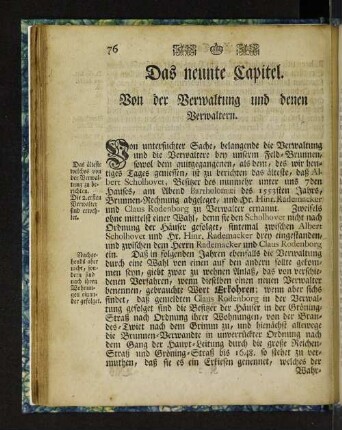 Das neunte Capitel.