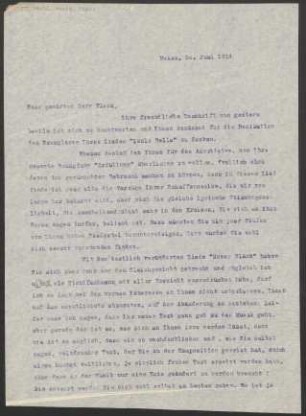 Brief an Fritz Fleck : 24.06.1914