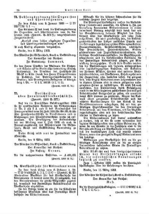 Prüfungsordnung für Organisten und Chordirigenten : [Amtlicher Teil]