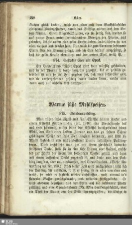 13. Warme süße Mehlspeisen