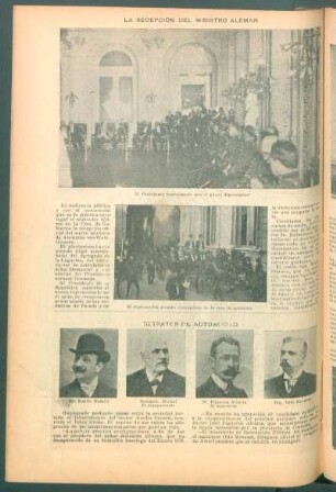 La recepción del ministro alemán