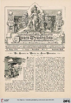5: Die Keramik im Dienste der Innen-Dekoration, [1]