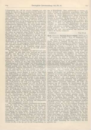 820-821 [Rezension] Vinet, Alexandre, Nouveaux discours religieux. Tome III