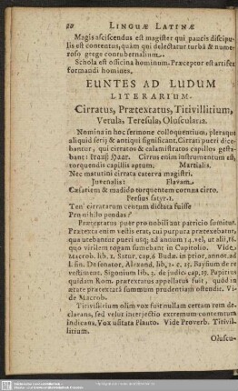 Euntes Ad Ludum Literarium