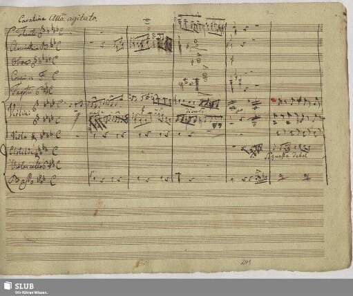 Cavatina: Si questa debol mano