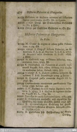 Historia Poloniae et Hungariae
