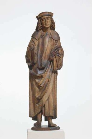 Stehende männliche Figur in bürgerlicher Tracht