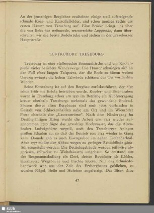 Luftkurort Treseburg