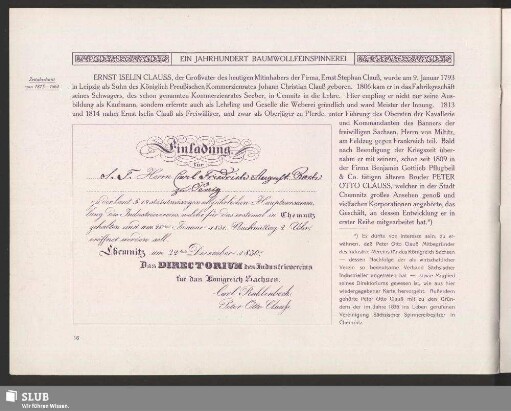 Zeitabschnitt von 1815-1864