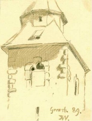 Gernsbach Obere Turmhälfte Liebfrauenkirche