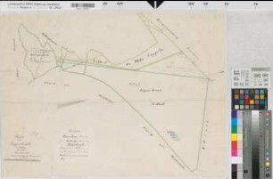 Liesborn (Wadersloh), Wadersloh (Wadersloh), Mastholte (Rietberg), Teilung des Lipper Bruchs, Bl.6 Brouillonkarte