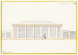 Gewächshaus Homburg Projekt A (klassisch): Ansicht