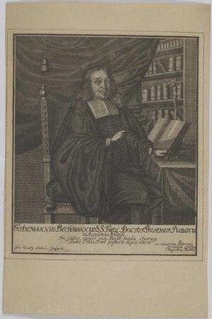 Bildnis des Fridemannus Bechmannus