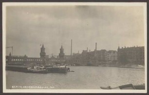Ansichtskarte Oberbaumbrücke mit Gröbenufer