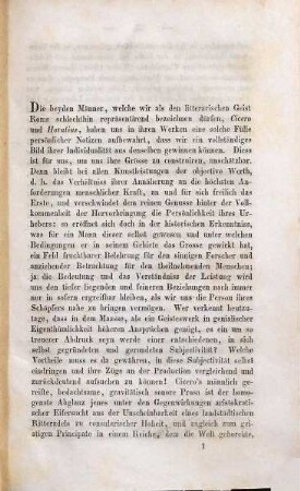 Quintus Horatius Flakkus als Mensch und Dichter : eine Schutz- und Trutzschrift zur Einleitung in seine Werke