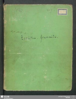 [2,4]: Zeolithe. Grammite - XVII 490