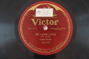 Die Lorelei : (The Loreley) / (Liszt)