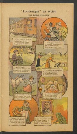 "Luciérnagas" en acción (Des-trozos escogidos) - [Cómic]