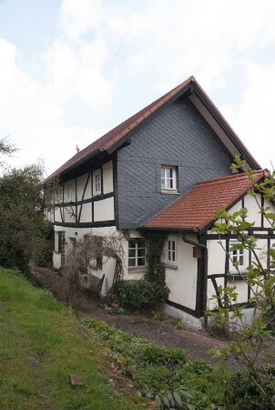 Wohnhaus (Wohnhaus, Fachwerk); Vöhl, Wasserpforte 3
