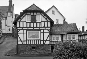 Fachwerkhaus (Fachwerkhaus); Burghaun, Goldstraße 12