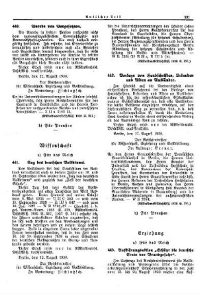 Anrede von Vorgesetzten : [Allgemeine Verwaltungssachen] ; [Für das Reich] ; [Amtliche Erlasse] ; [Amtlicher Teil]