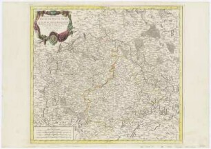 Robert de Vaugondy, D.: Karte von Obersachsen, ca. 1:600 000, Kupferstich, 1804
