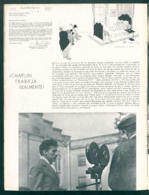 ¡Chaplin trabaja realmente!