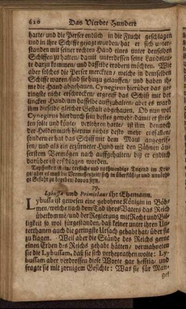 79. Lybussa und Primislaus ihr Ehemann. - 100. Frauen-List.