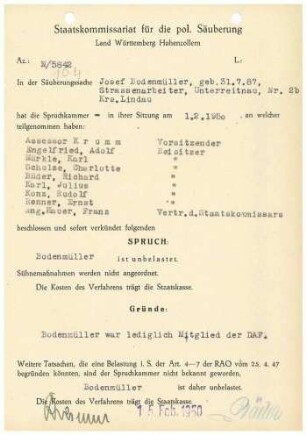 Bodenmüller, Josef
