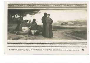"Saint Francois d' Assise bénit la ville d' Assise"